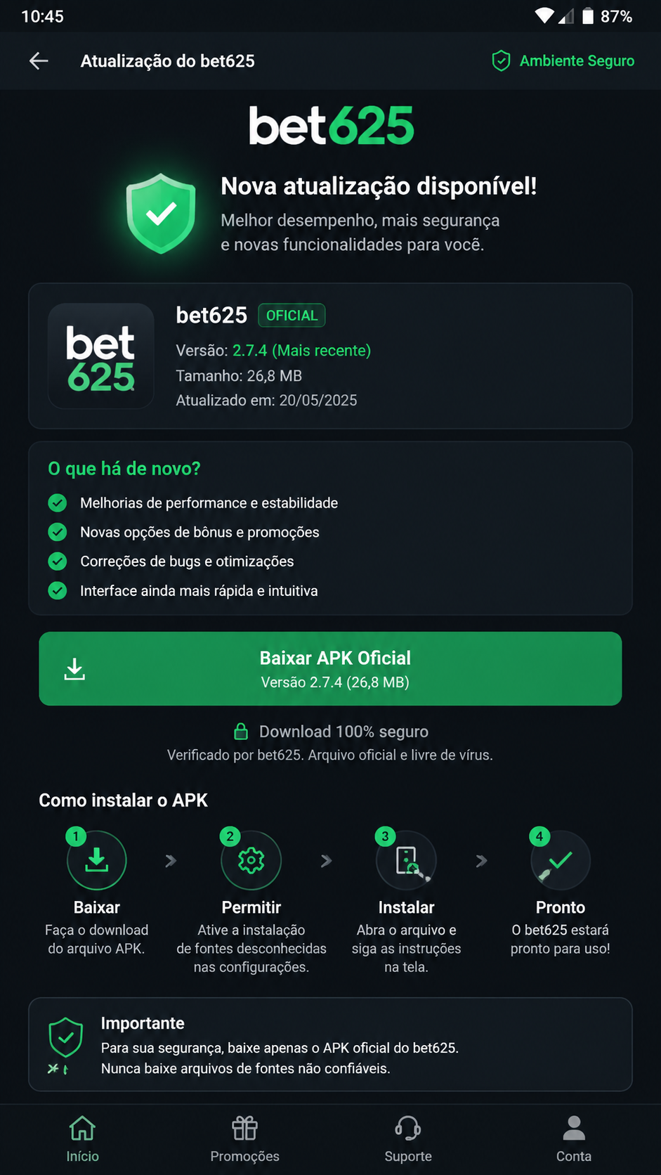 bet625 screenshot