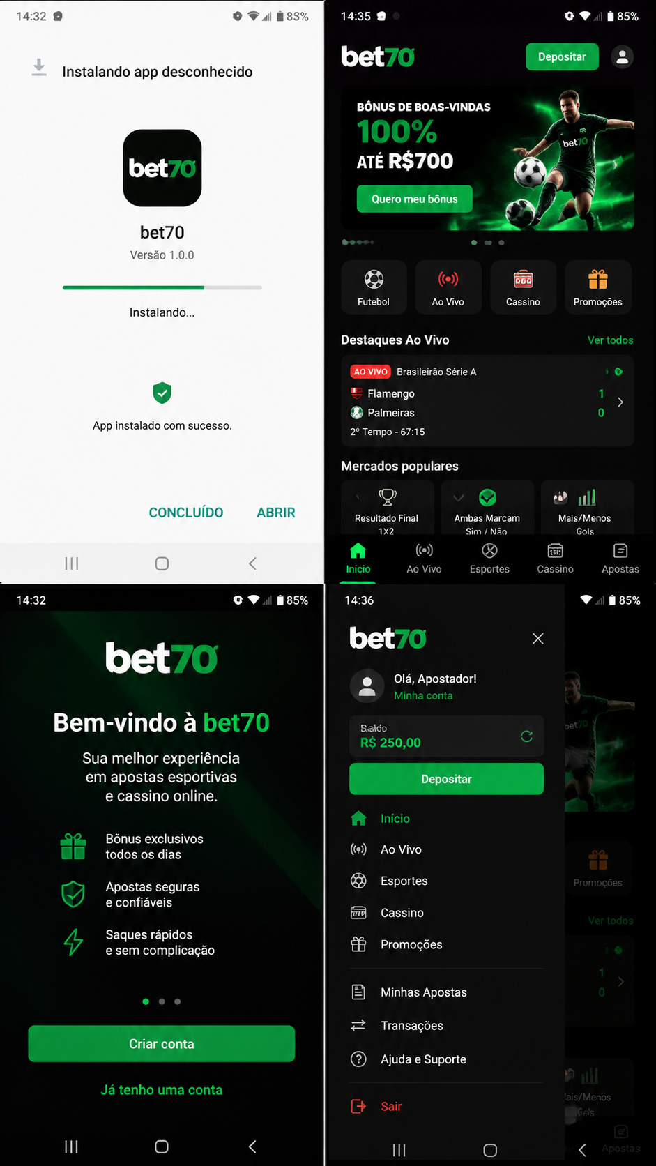 bet70 screenshot