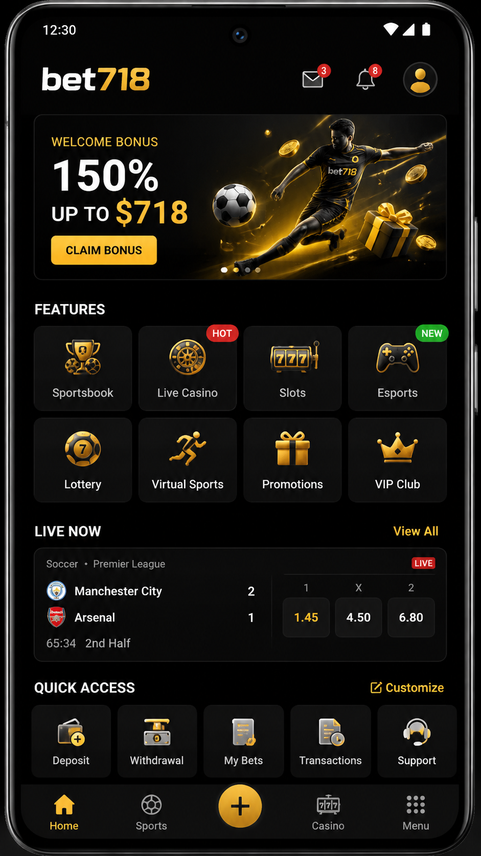 bet718 screenshot
