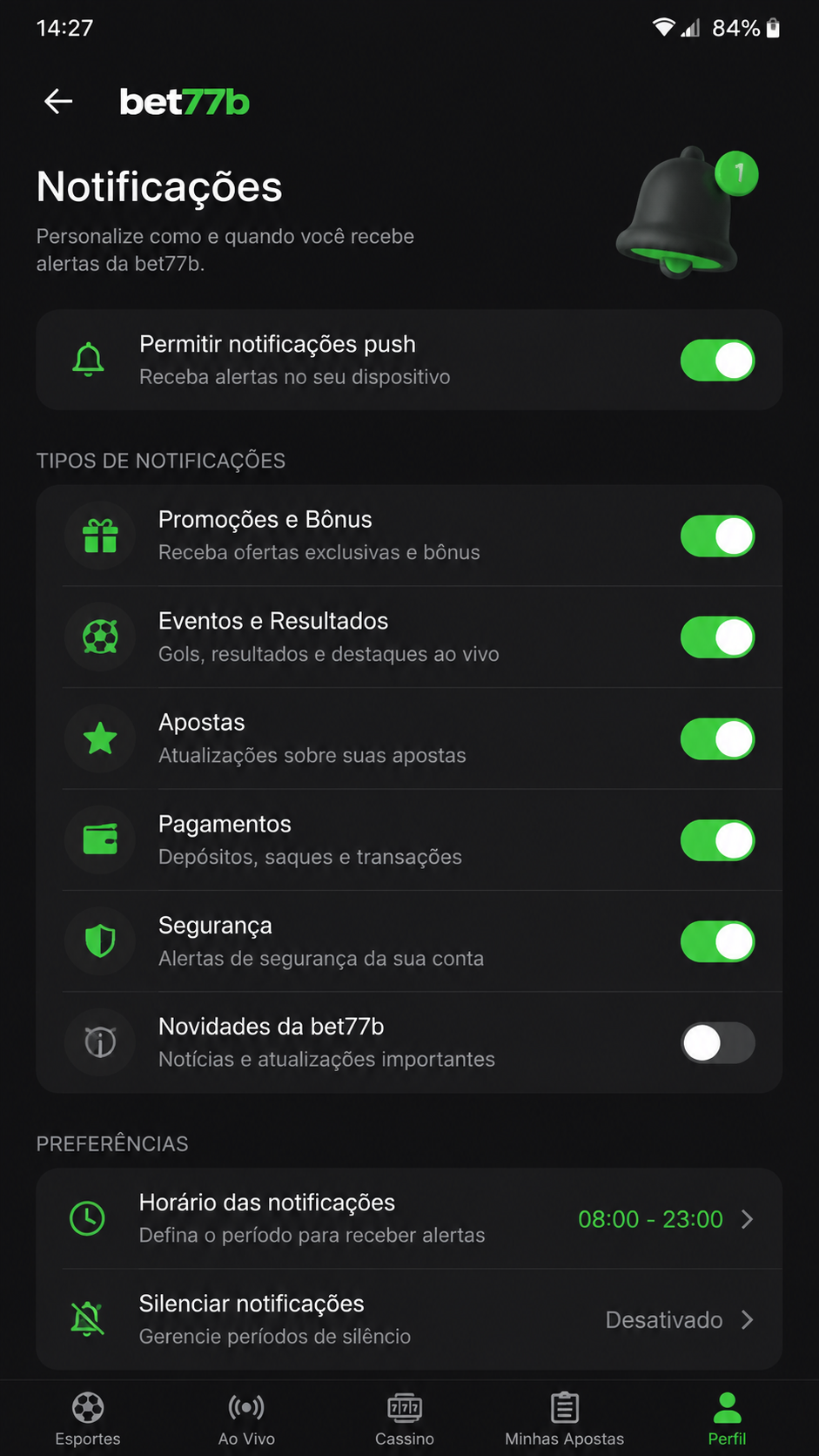 bet77b screenshot