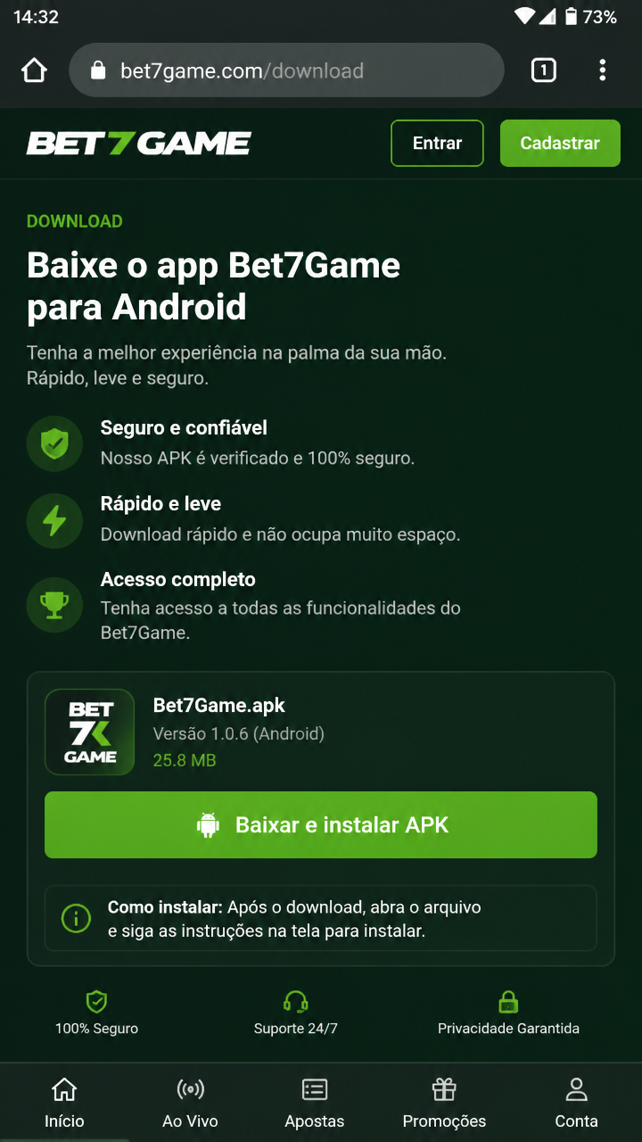 bet7game screenshot