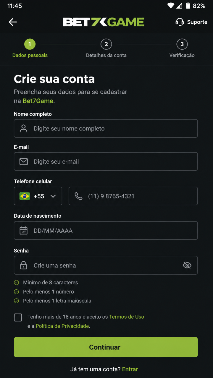 bet7game screenshot