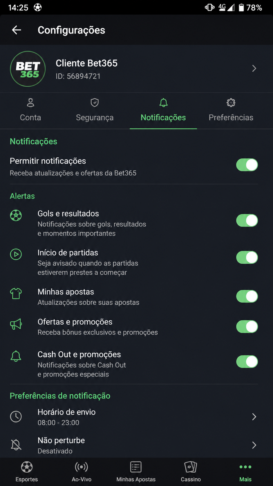 Betano screenshot