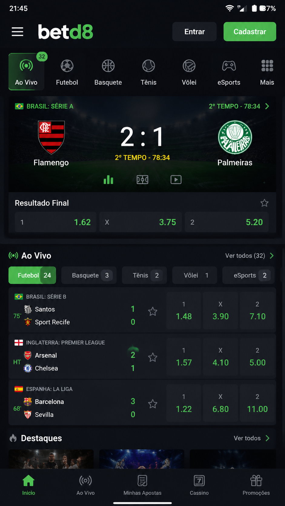 betd8 screenshot