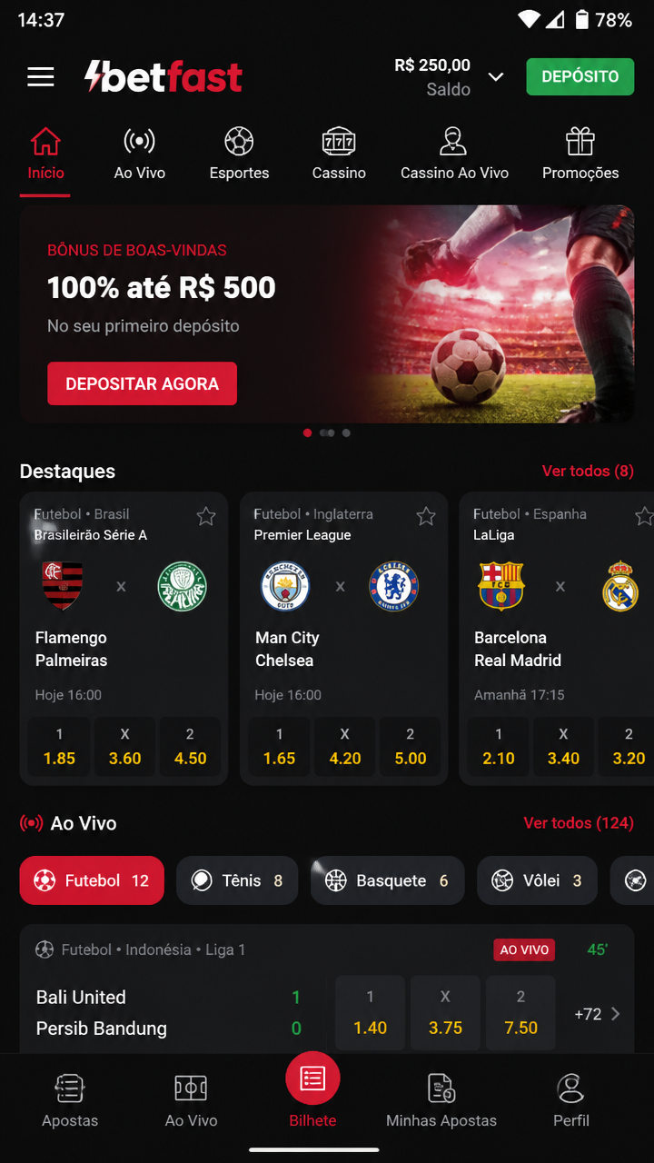 Betfast screenshot