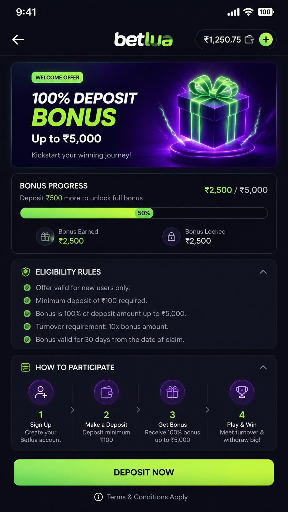 betlua screenshot