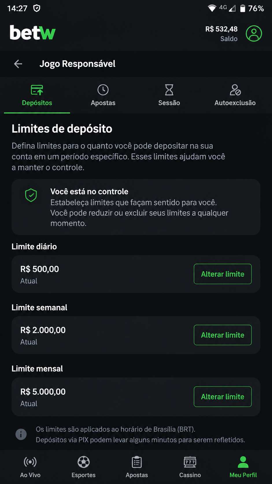 betw screenshot
