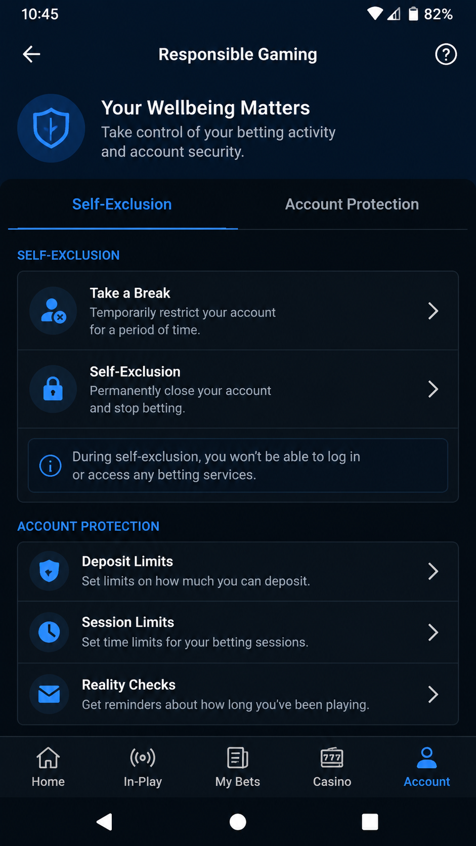 betw screenshot