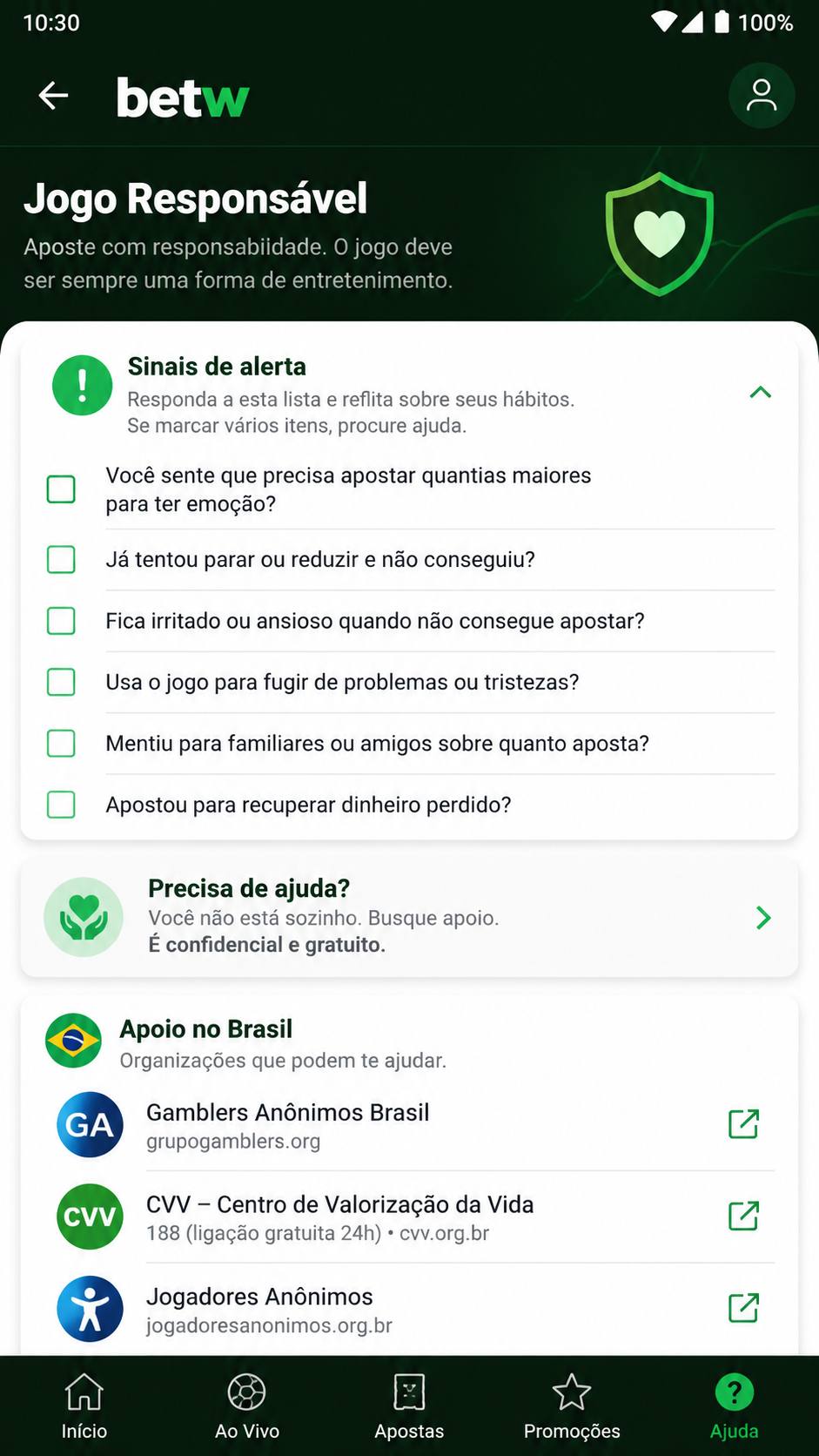betw screenshot