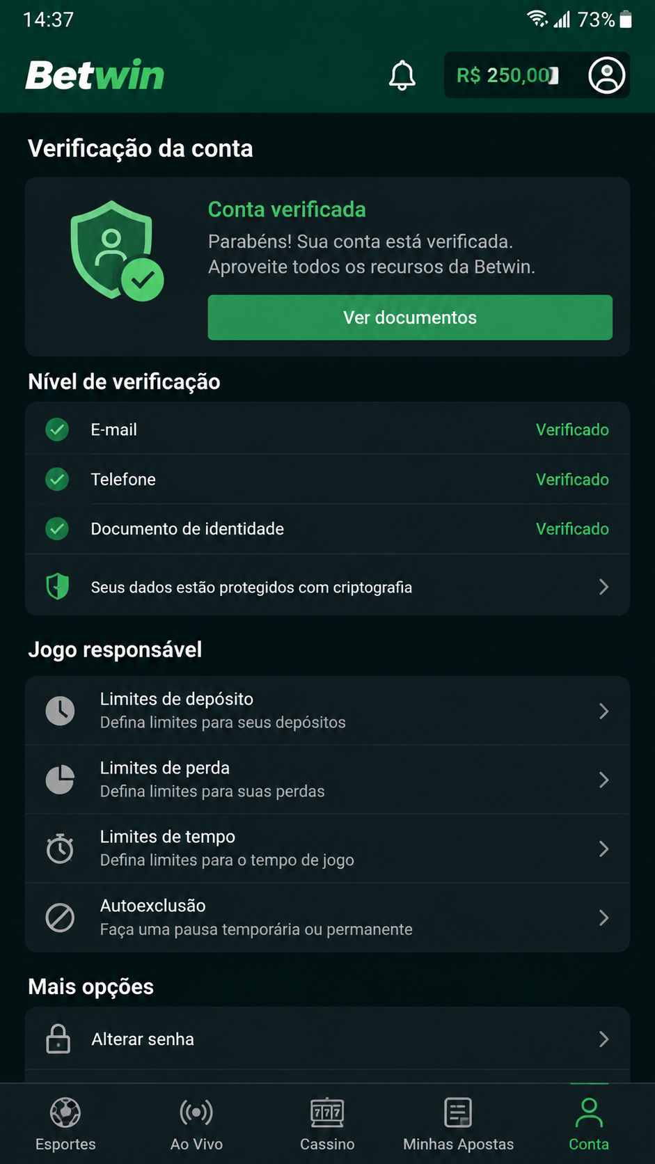 Betwin screenshot