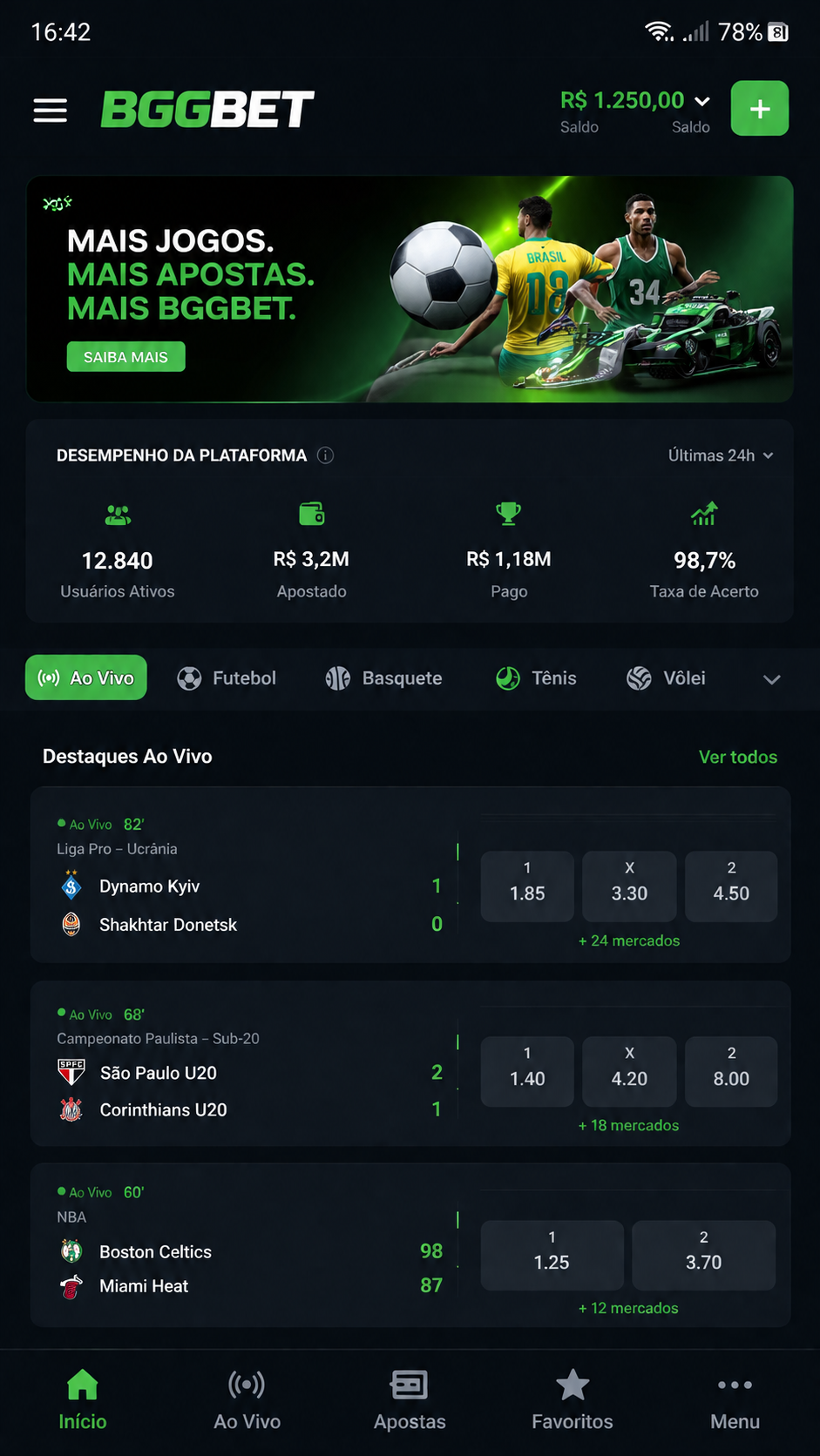 BGGBET screenshot