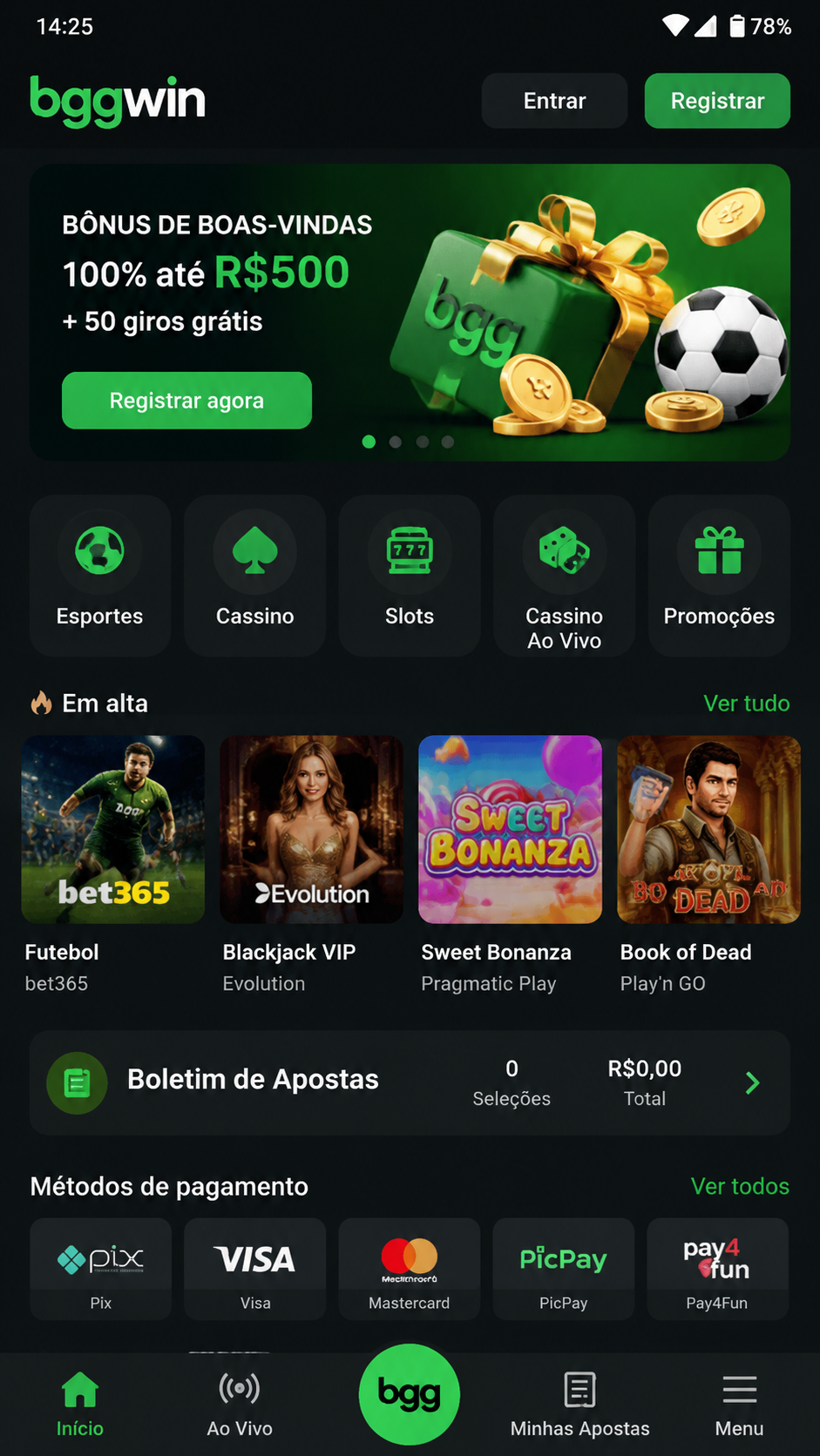 bggwin screenshot