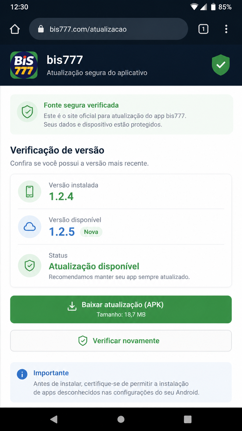 bis777 screenshot