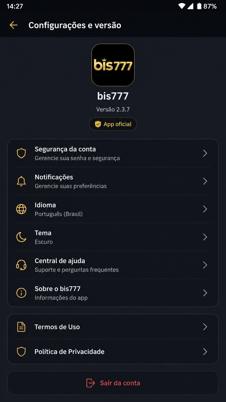 bis777 screenshot