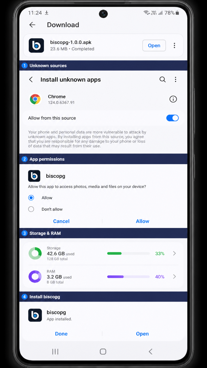 biscopg screenshot