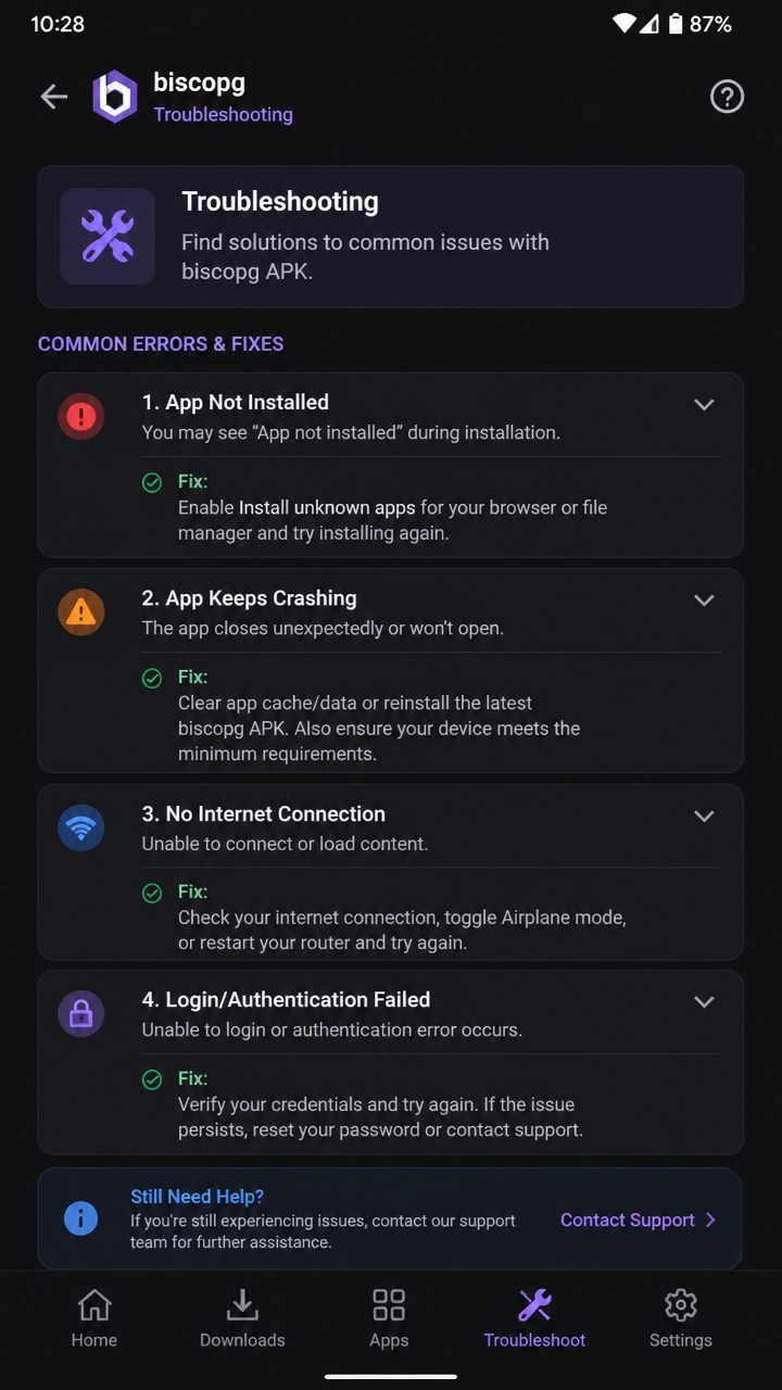biscopg screenshot