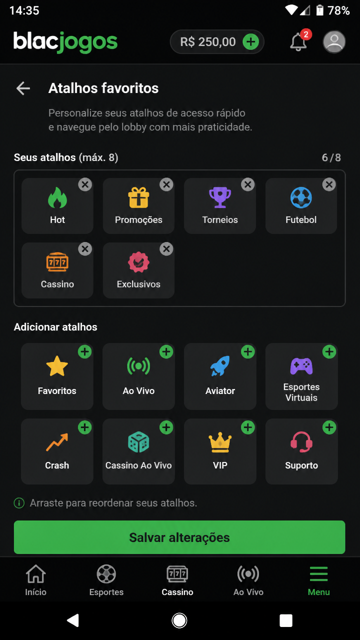 Blacjogos screenshot