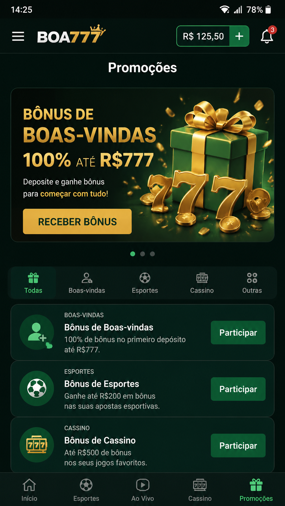 boa777 screenshot