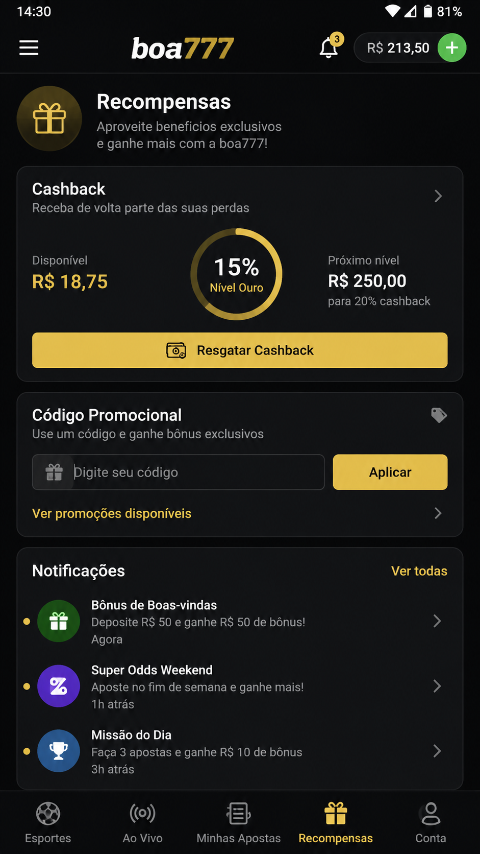 boa777 screenshot