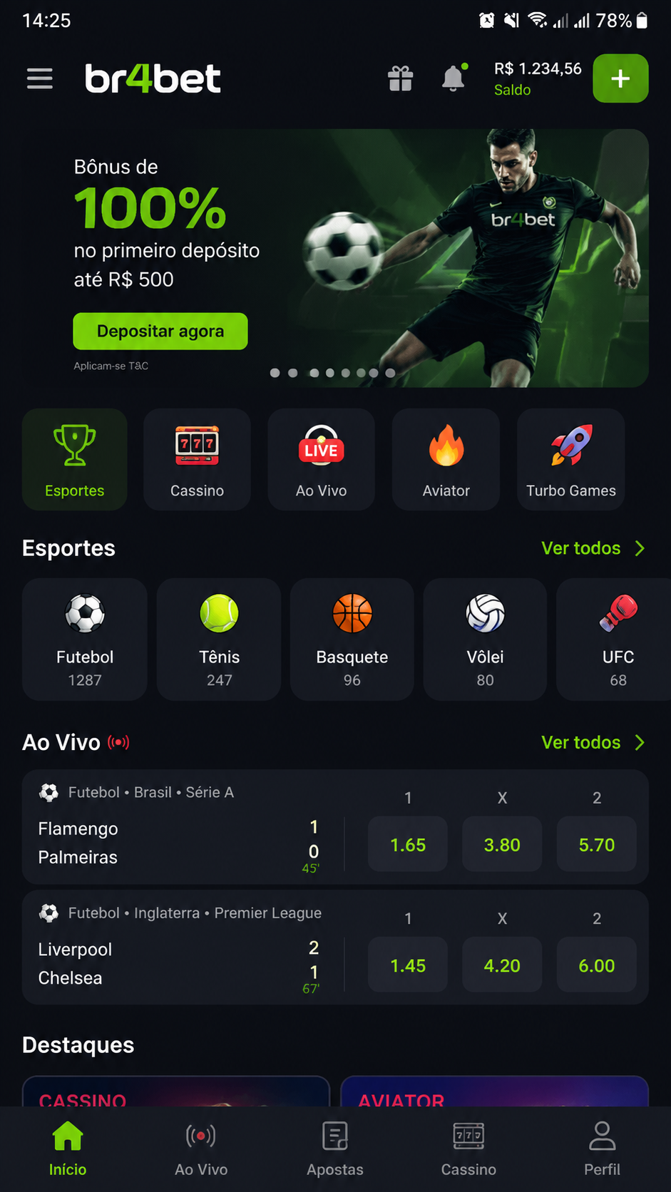 br4bet screenshot