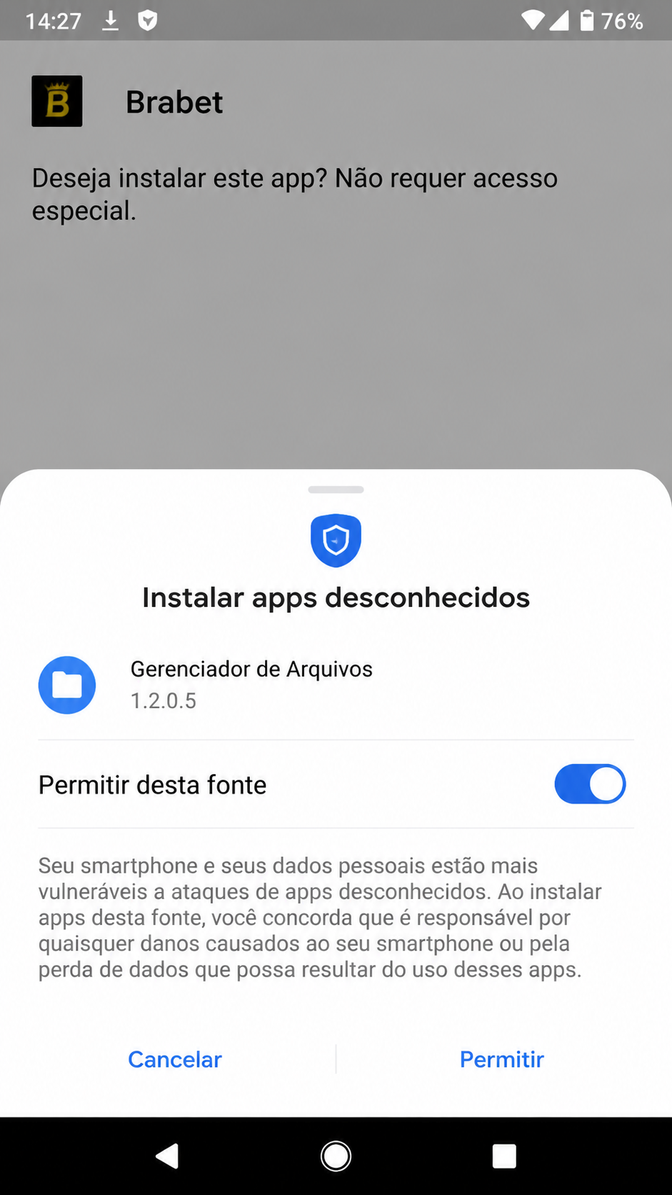 Brabet screenshot