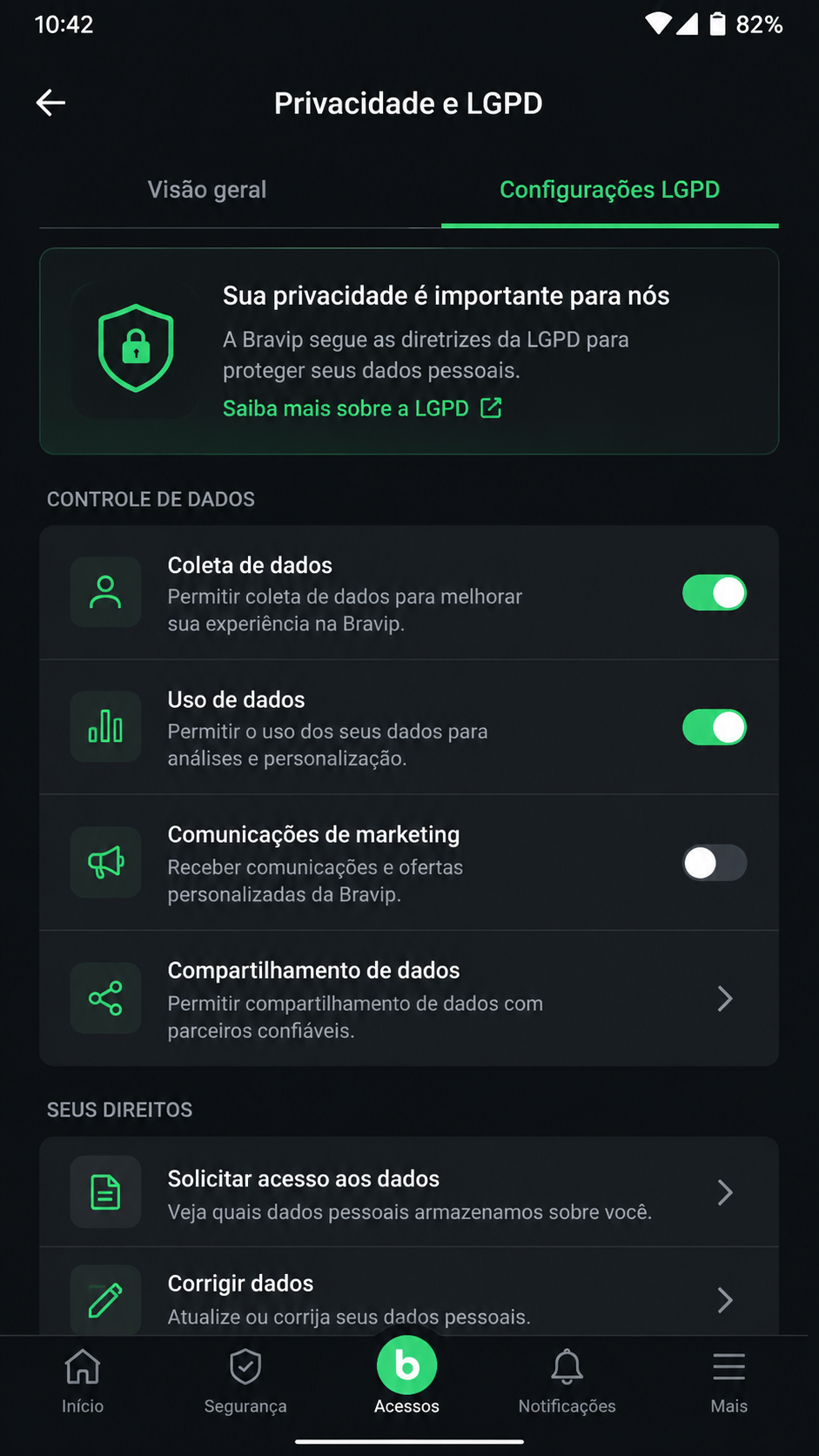 Bravip screenshot