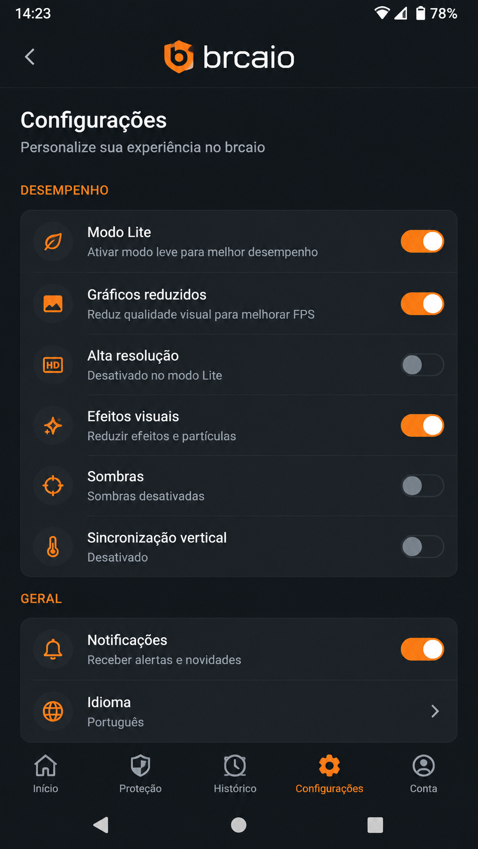 brcaio screenshot