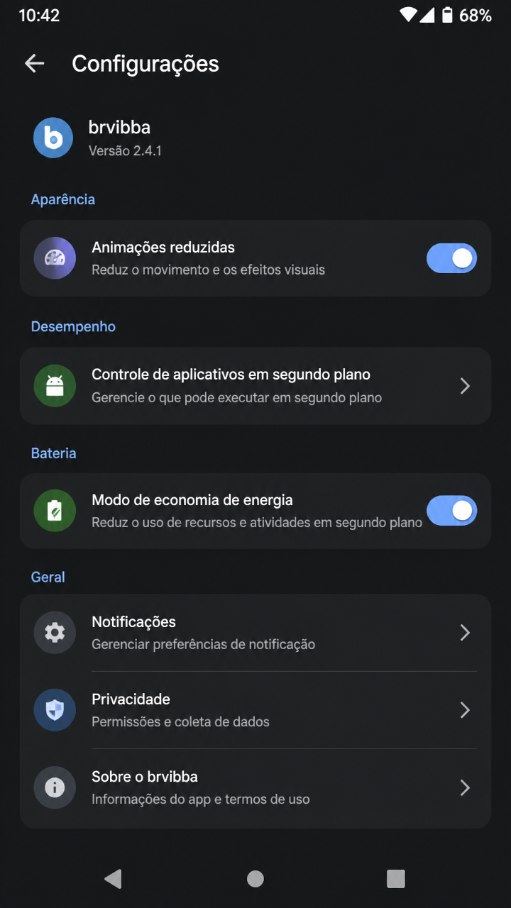 brvibba screenshot