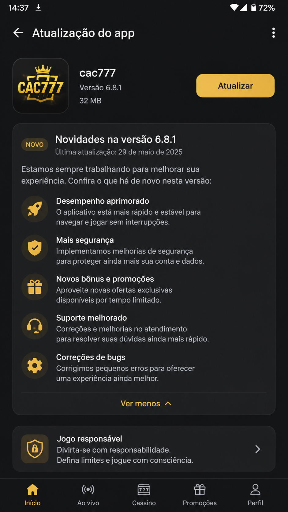 cac777 screenshot