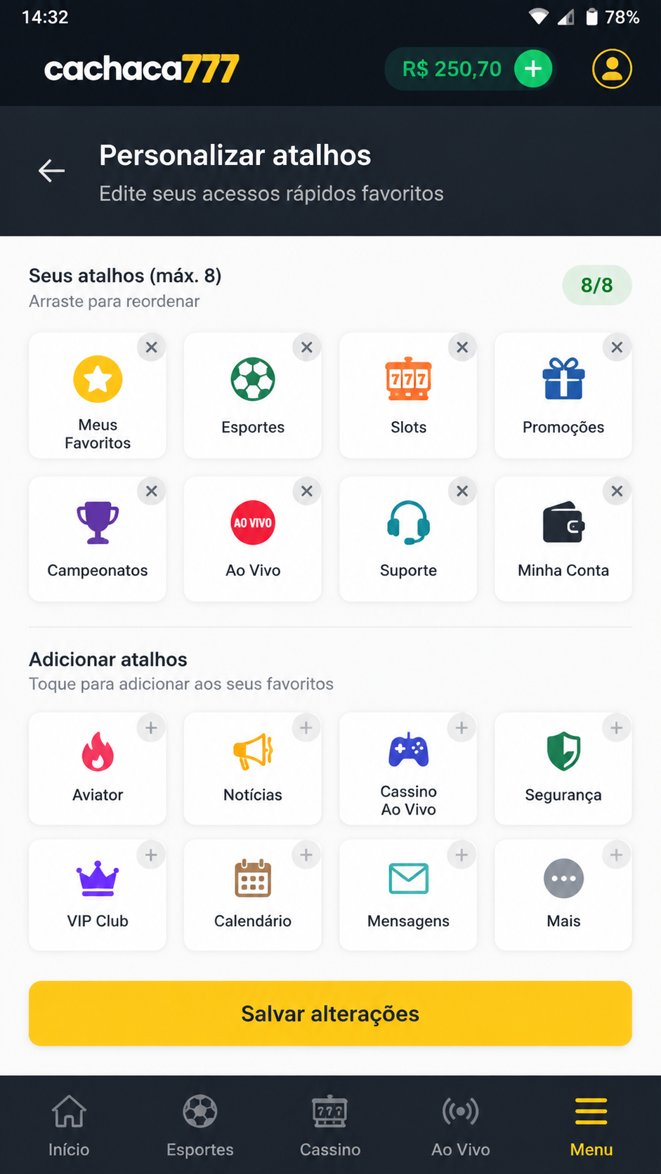 cachaca777 screenshot