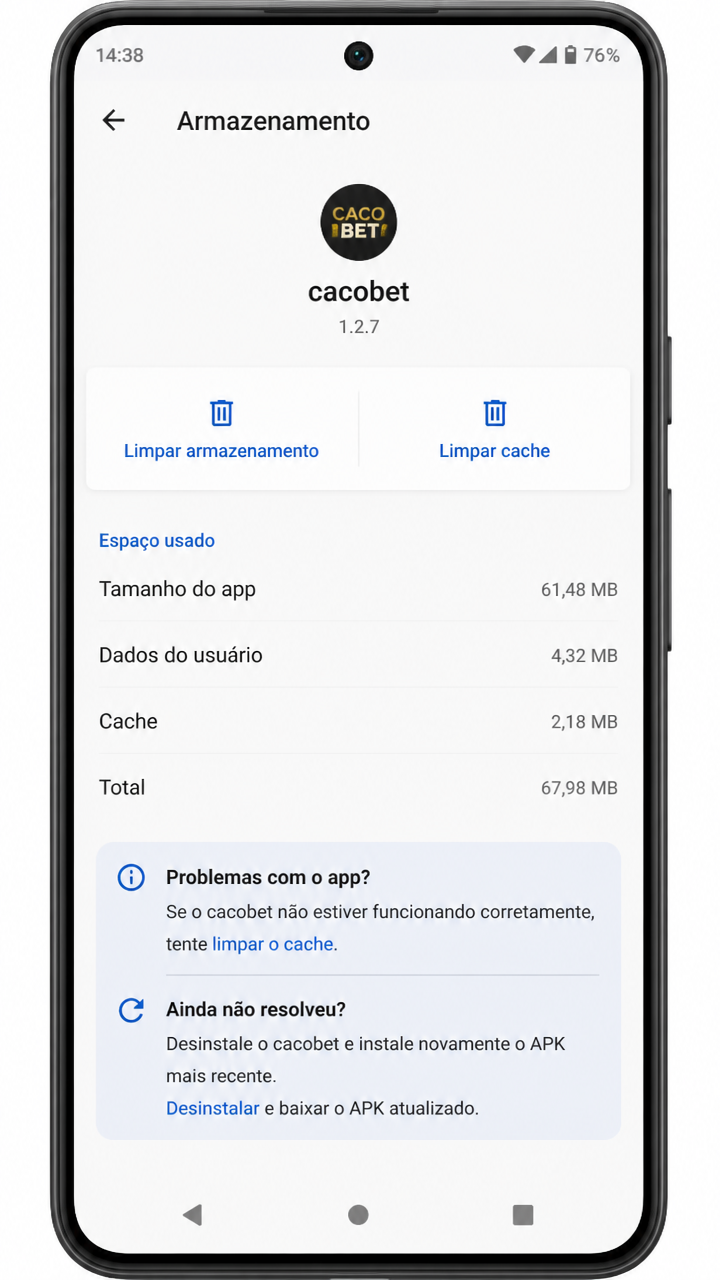 cacobet screenshot