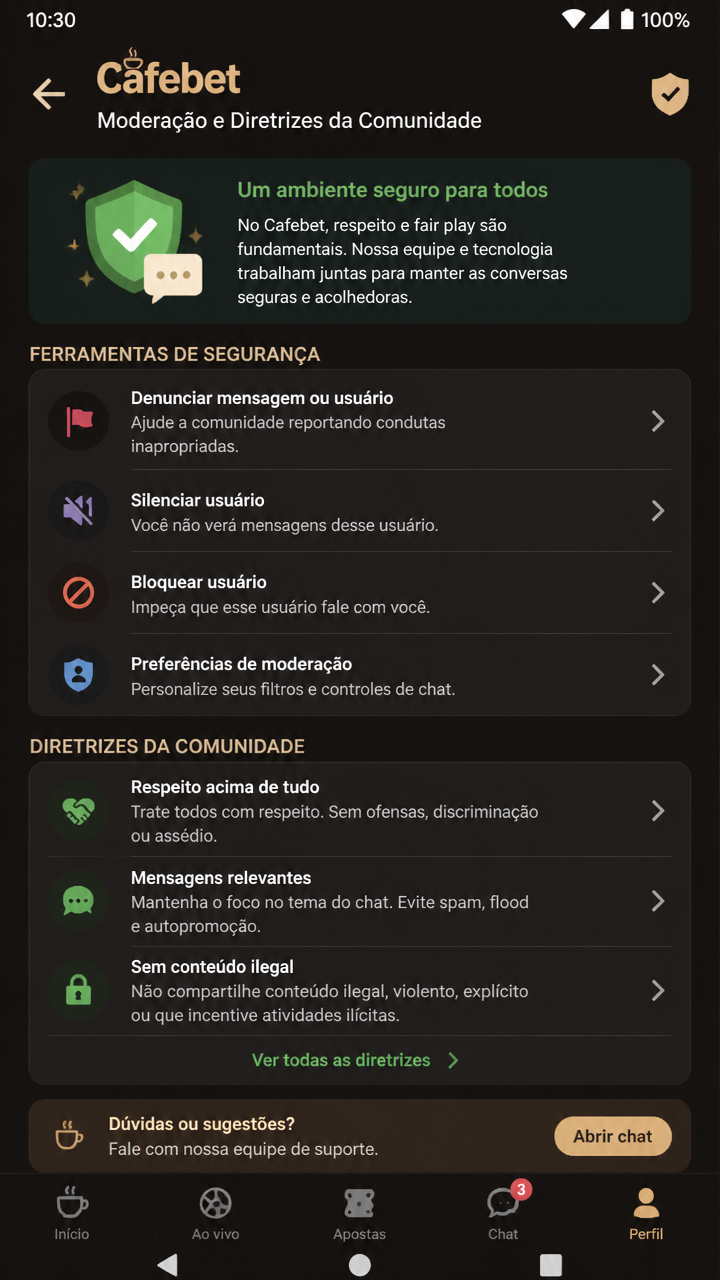 cafebet screenshot
