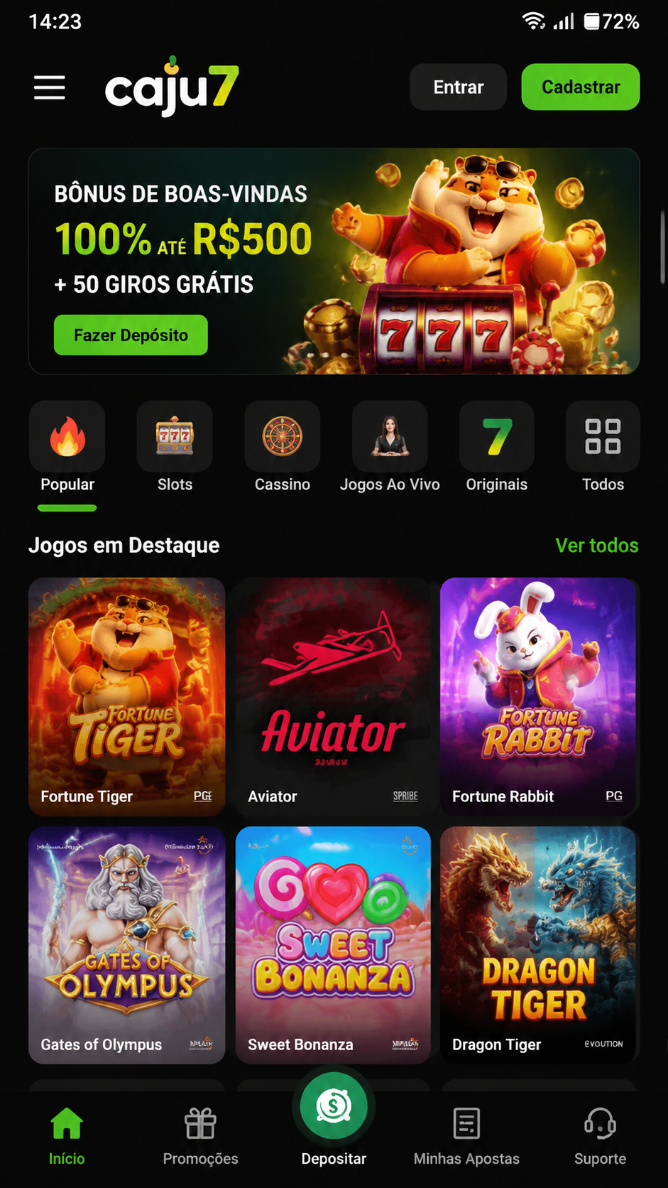 caju7 screenshot