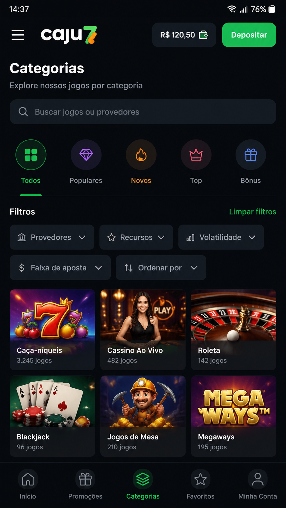 caju7 screenshot