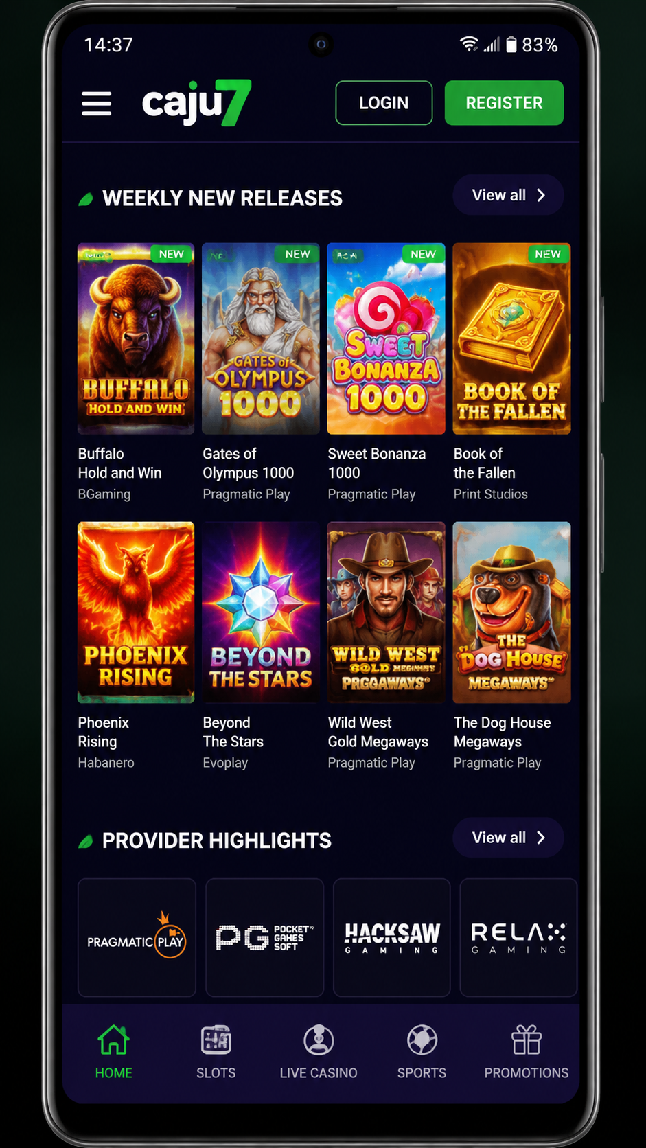 caju7 screenshot