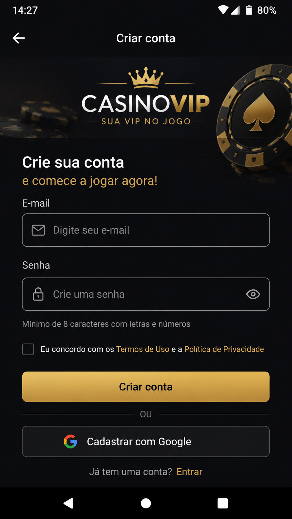 casinovip screenshot