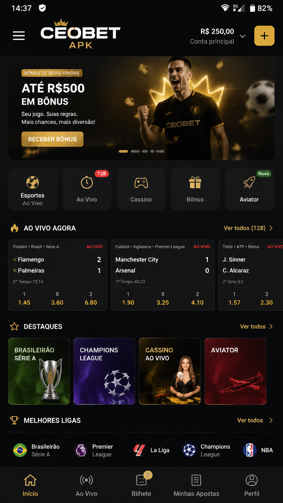 Ceobet screenshot
