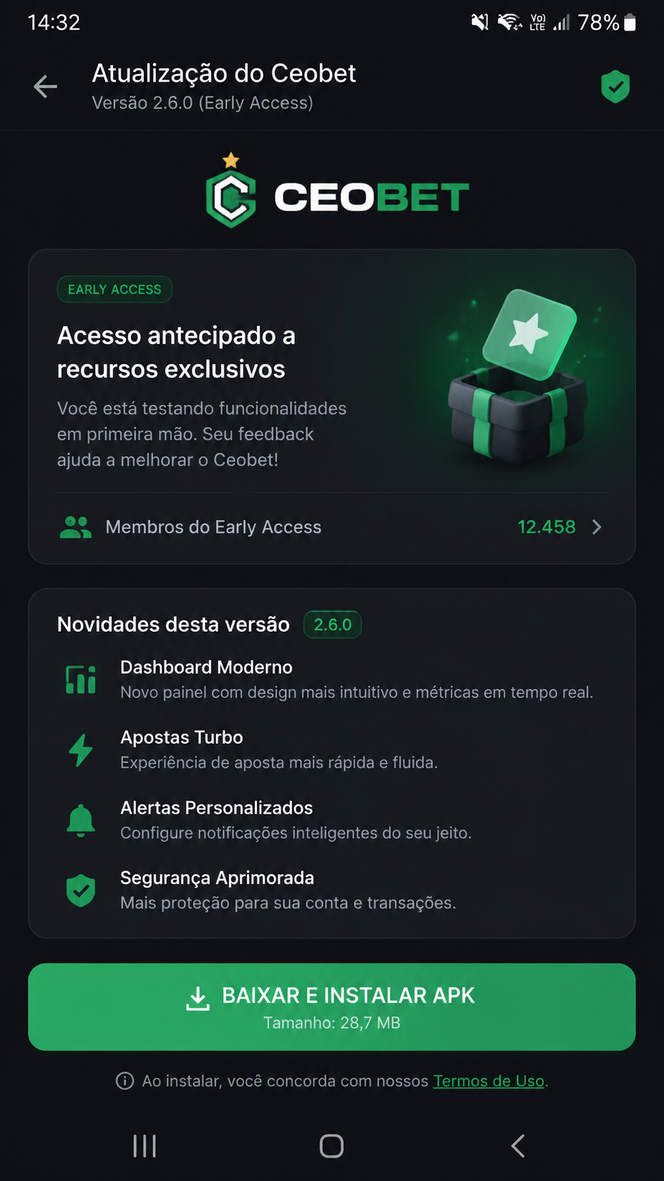 Ceobet screenshot