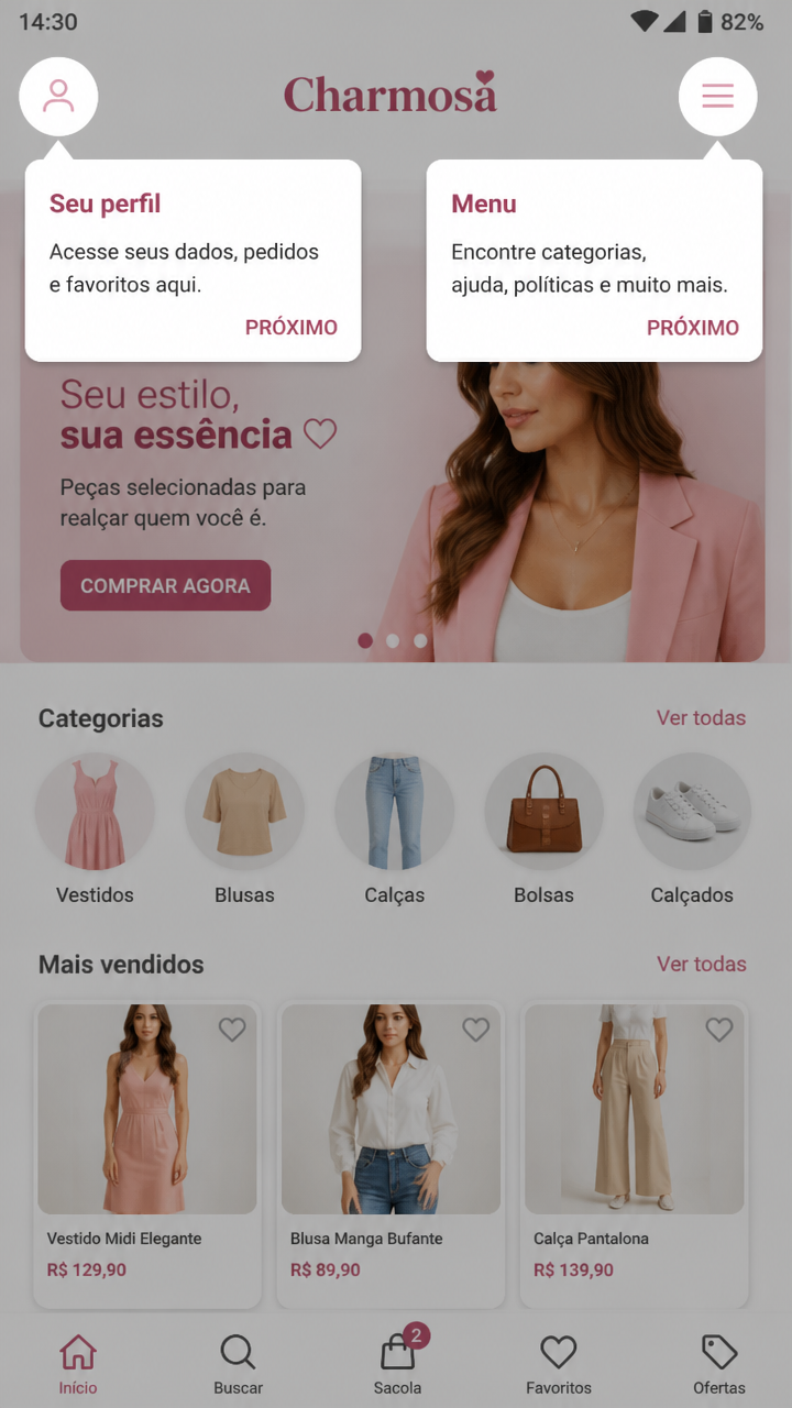 Charmosa screenshot