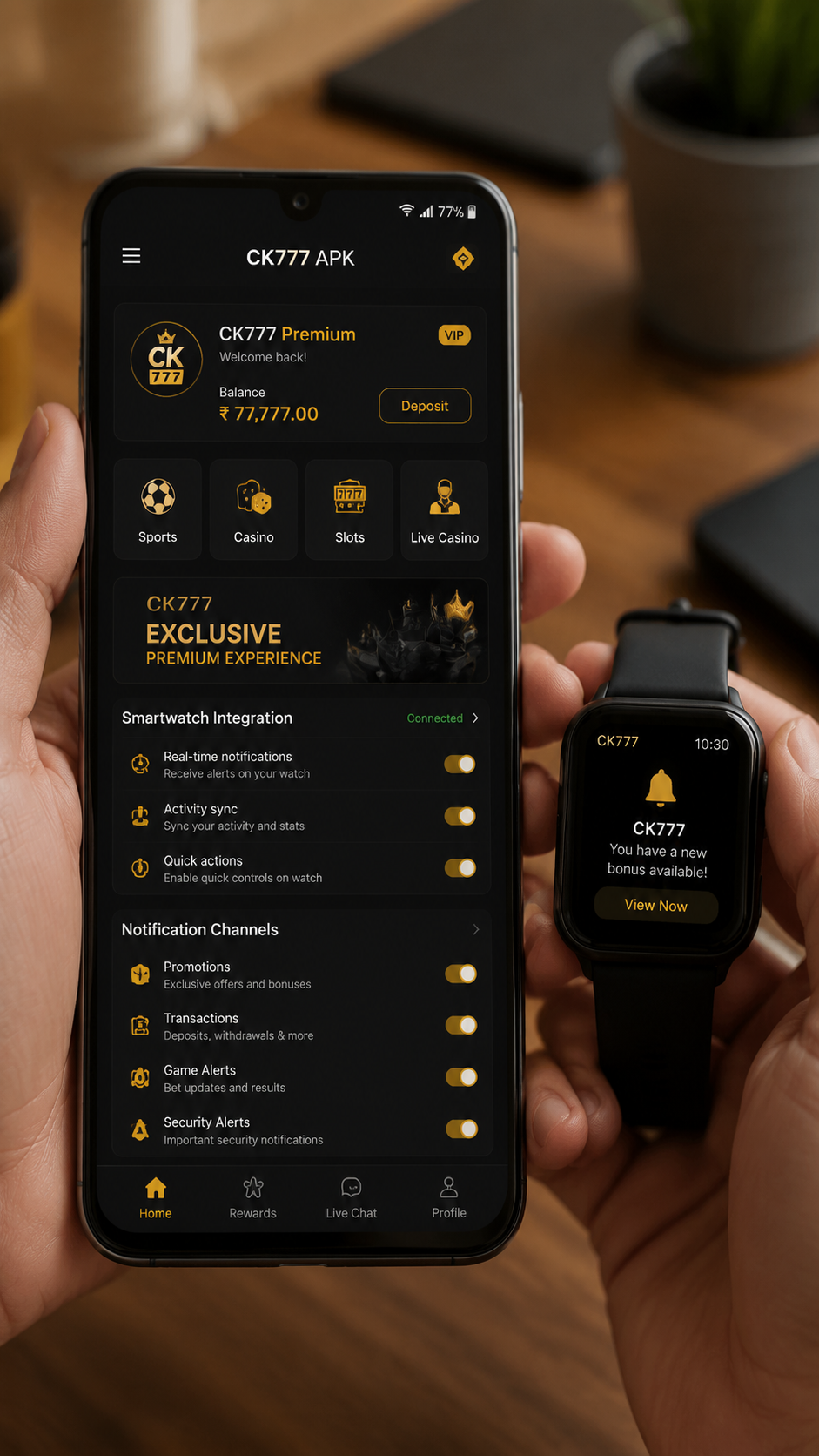 CK777 screenshot
