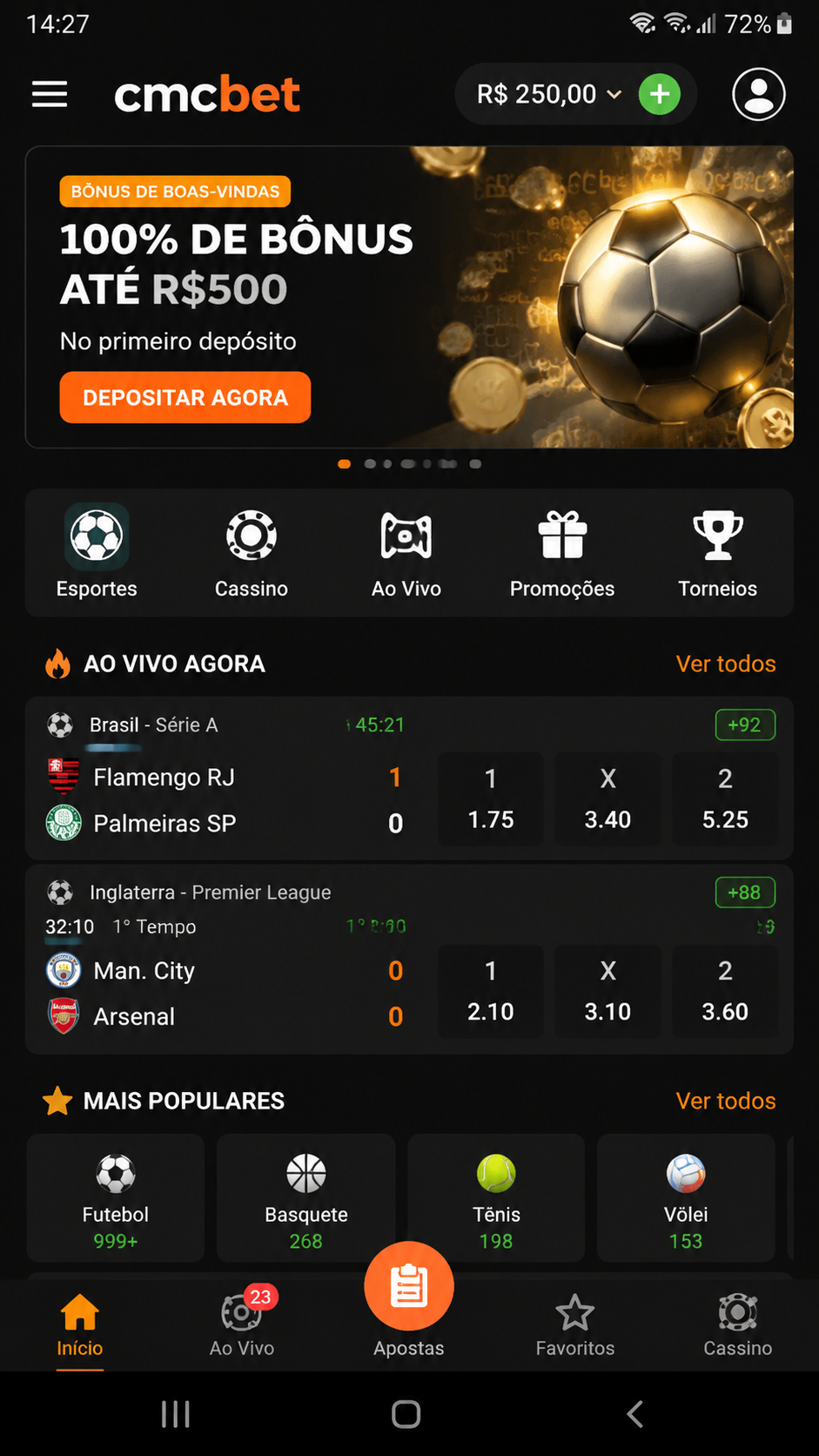 cmcbet screenshot