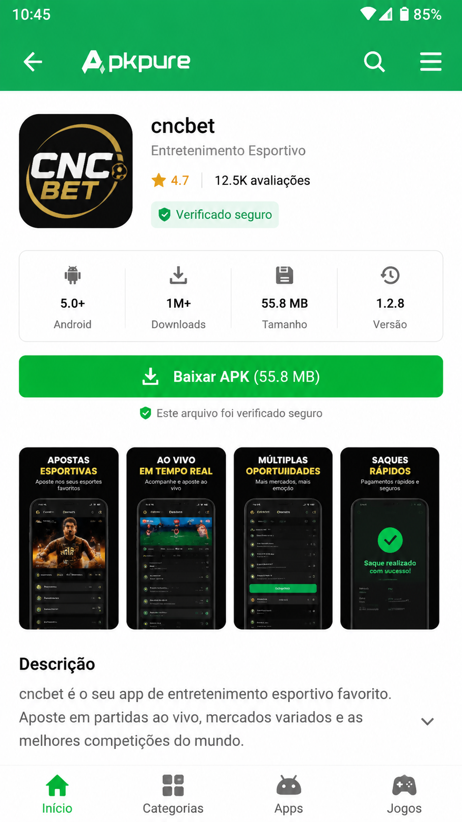 cncbet screenshot