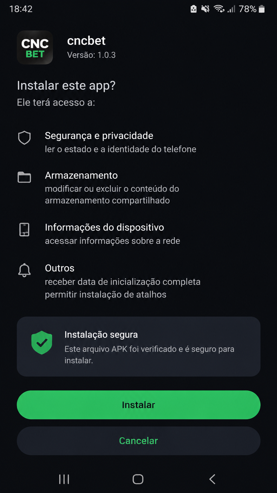 cncbet screenshot