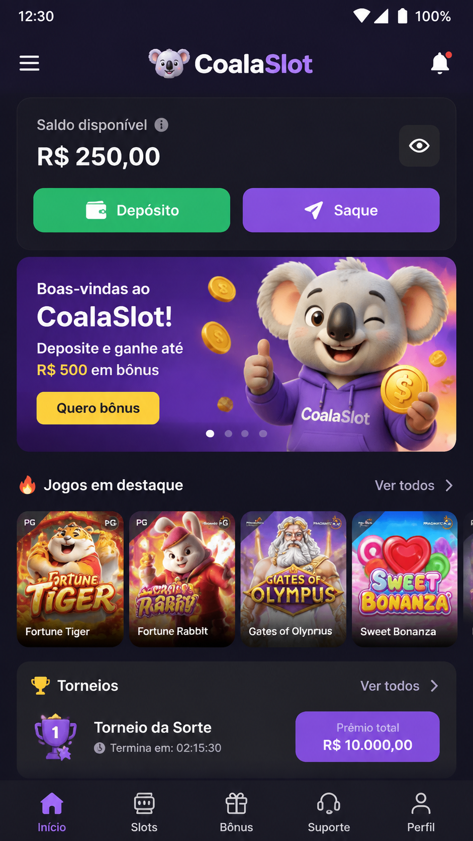 CoalaSlot screenshot