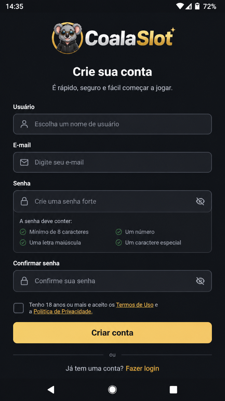 CoalaSlot screenshot