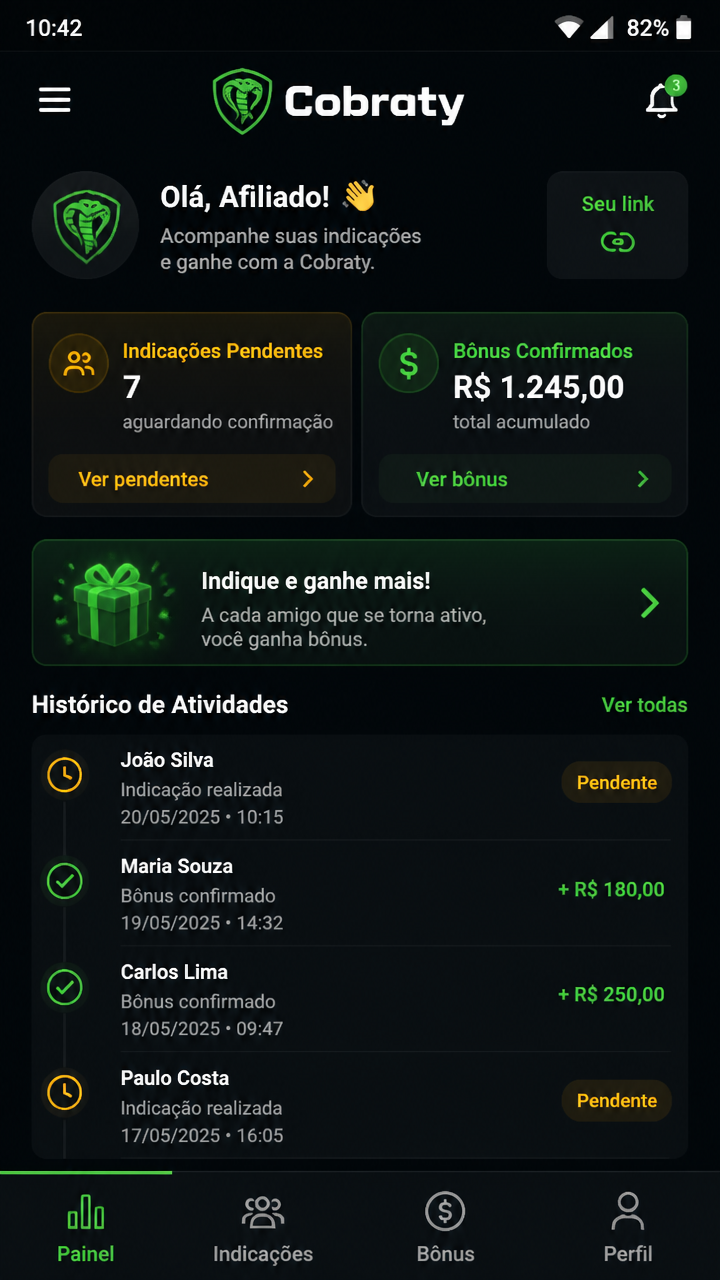 Cobraty screenshot