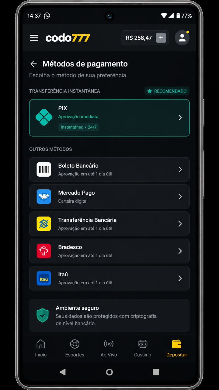 codo777 screenshot