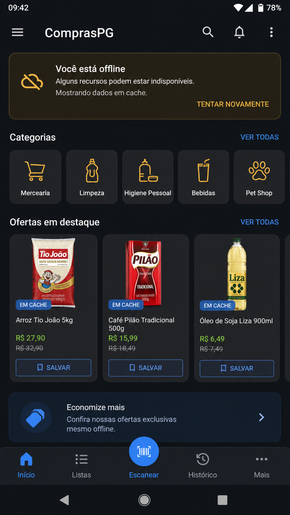ComprasPG screenshot