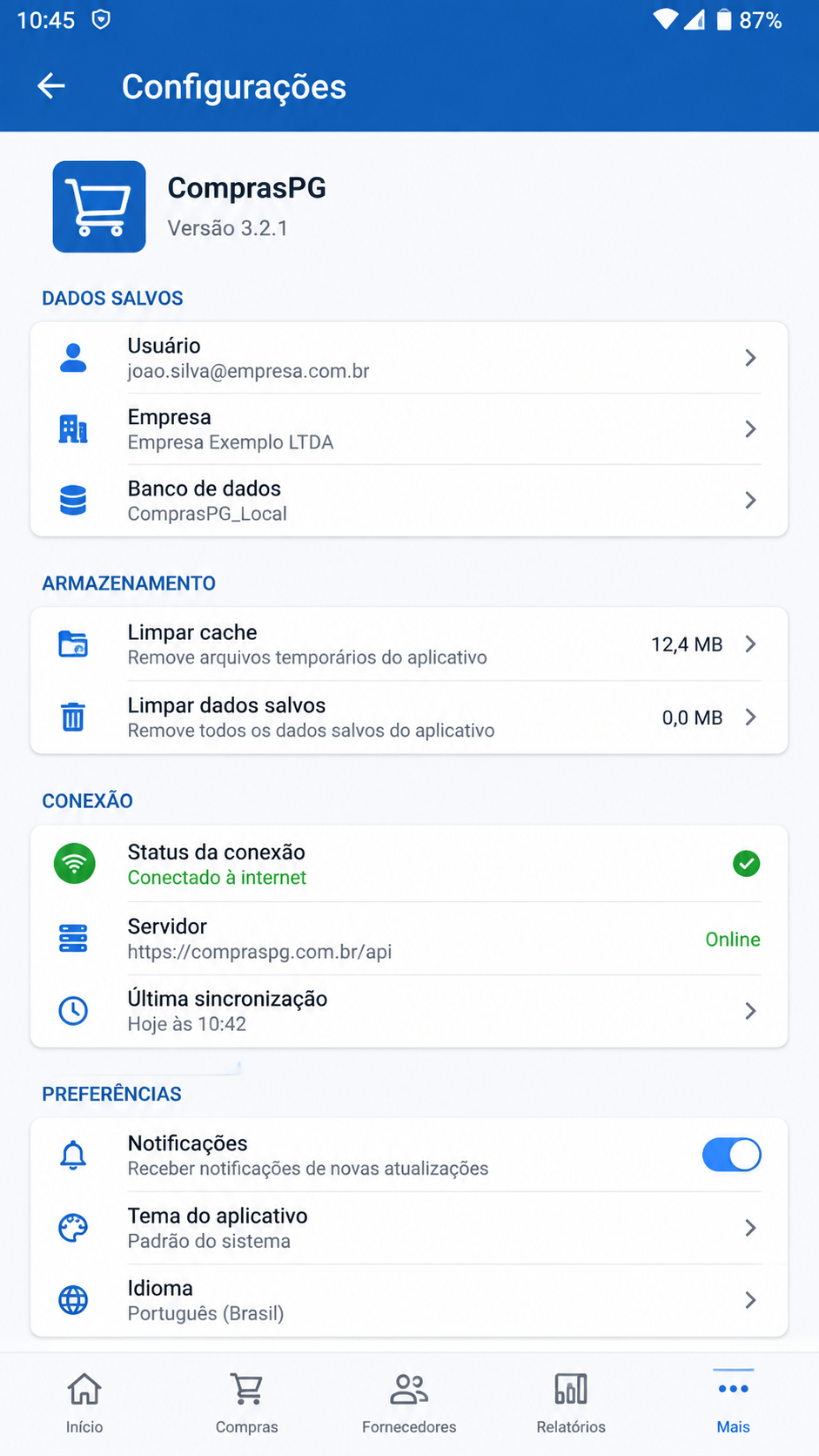 ComprasPG screenshot