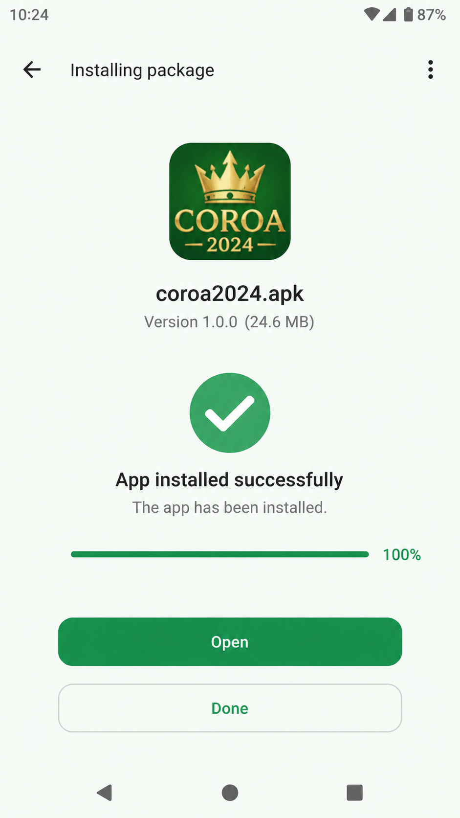 coroa2024 screenshot